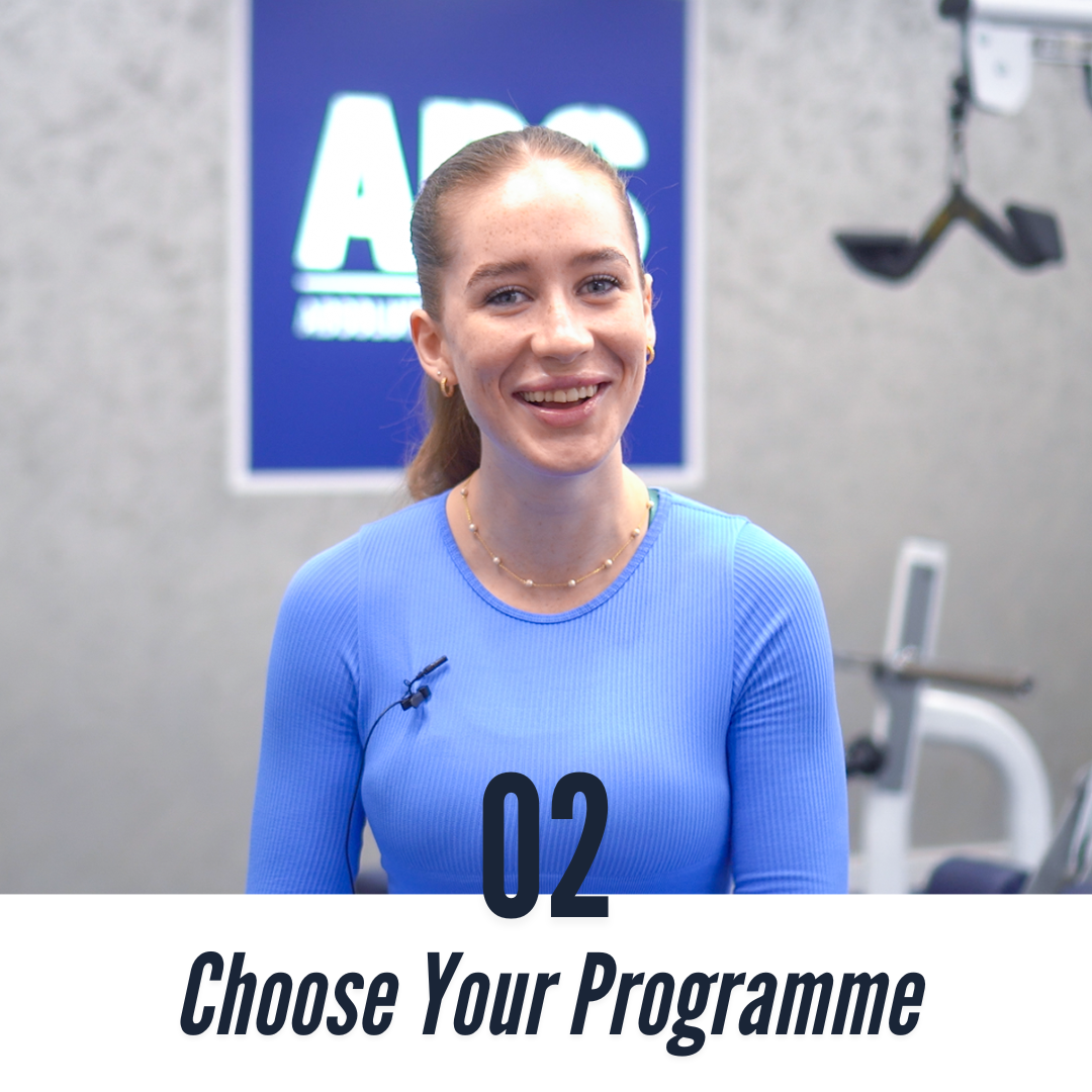 Choose your personal training programme