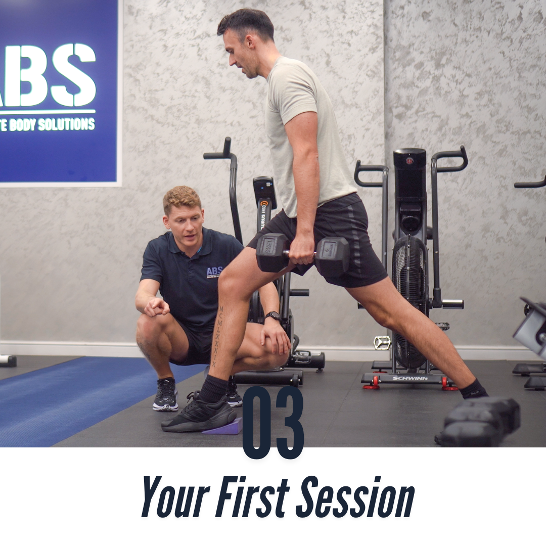 Your first personal training session